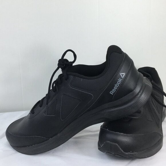 Reebok Mens Walk Ultra DMX Max Black Lace Up Sneaker Size 13 EXCELLENT Condition - Picture 10 of 10